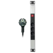 PDU 3-WAY WITH SWITCH 1.5 MTR