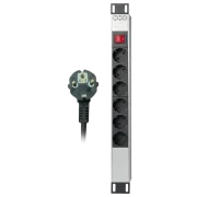 PDU 6-WAY WITH SWITCH 1.5 MTR
