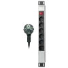 PDU 6-WAY WITH SWITCH 1.5 MTR