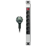 PDU 6-WAY WITH SWITCH 1.5 MTR