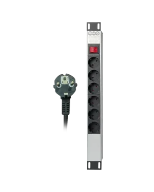 PDU 6-WAY WITH SWITCH 1.5 MTR