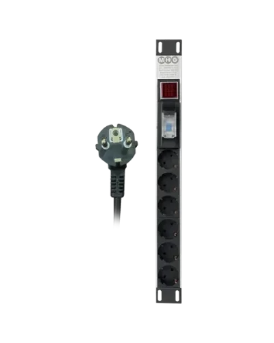 PDU 6-WAY WITH C.B 1.5 MTR