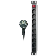 PDU 9-WAY WITH SWITCH 1.5 MTR