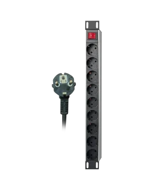 PDU 9-WAY WITH SWITCH 1.5 MTR