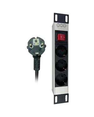 PDU 3-WAY WITH SWITCH 1.5 MTR